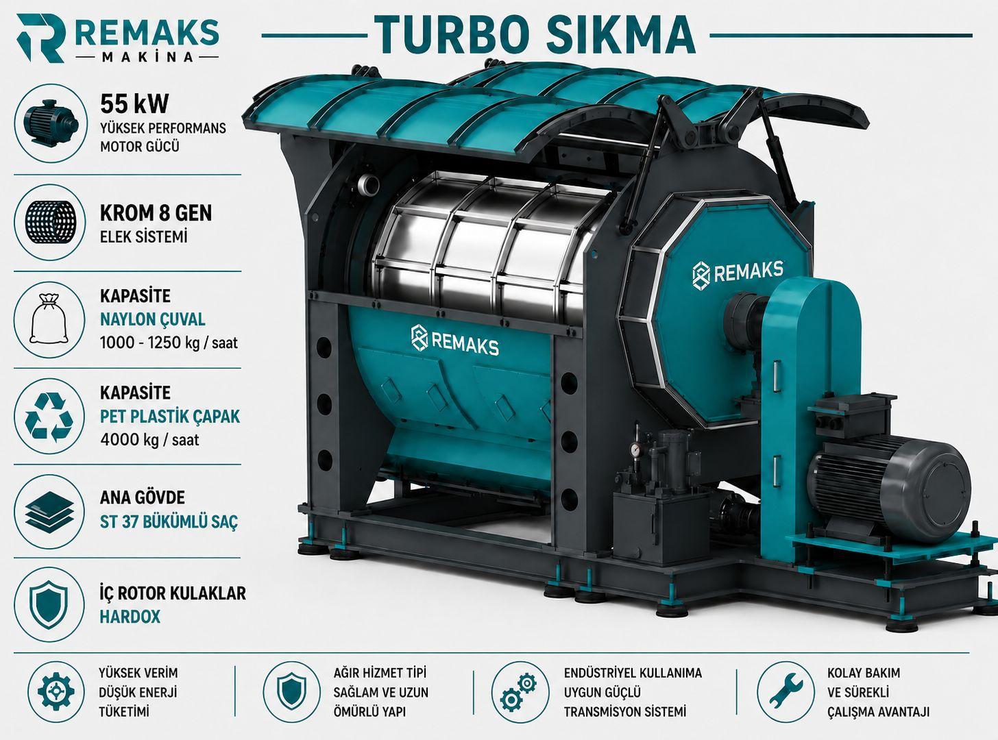 Turbo Sıkma Makinesi